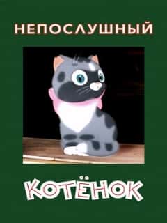 Непослушный котёнок