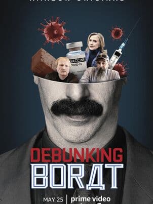Постер: Американский локдаун Бората и Борат разоблачение