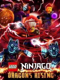 Постер: LEGO Ниндзяго: восстание драконов