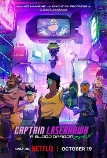 Постер: Капитан Лазерхоук: Blood Dragon Remix